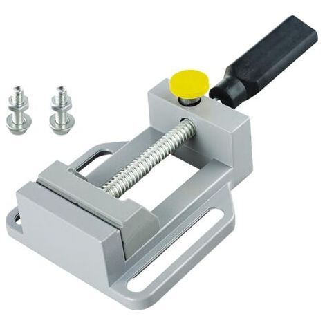 Étau d'établi robuste, étau à pince, étau multifonction, outils de travail du bois, 23,8 x 11,6 x 4,5 cm pour établi, travail du bois et conduits de coupe, étau de table précis avec base stable (1/5)
