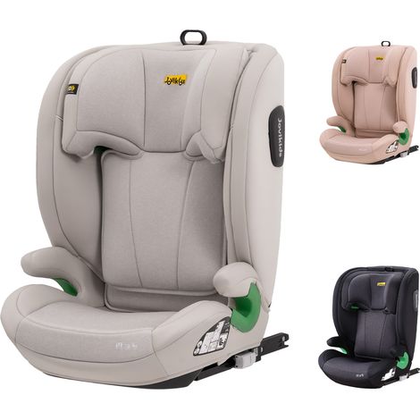 Beyamis Siège auto enfant i-Size R129 pour les enfants de 3,5 à 12 ans (100-150 cm), avec dossier et appui-tête réglables, protection contre les chocs latéraux (1/5)