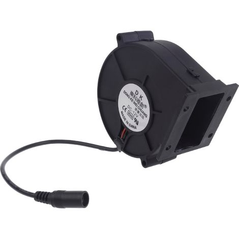 Ventilateur de barbecue portable 12 V 5300 tr/min, ventilateur turbo pour grillades, pique-niques, camping, allume-feu et outil de cuisson-AquaForge