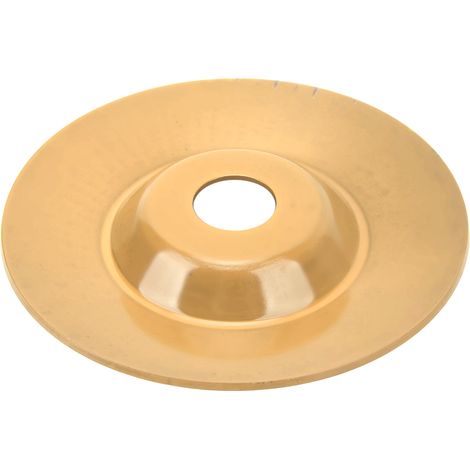 Disque à meuler en carbure de tungstène résistant à l'usure, 125 mm, pour le travail du bois, couleur or (1/5)