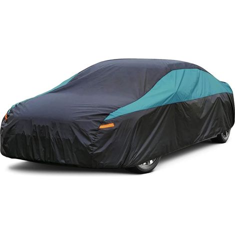Housse de voiture pour coupé sport berline étanche toutes saisons, convient pour Hyundai Accent, Audi TT, BMW Z4, Porsche 718/Boxster/Cayman, Nissan Versa/240SX, Subaru BRZ, Mazda RX-8, etc.,2 Fit Sed (1/5)