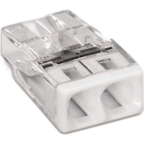 50 Mini Bornes de Connexion Automatique 2 Entrées, Serre-joint (1/3)