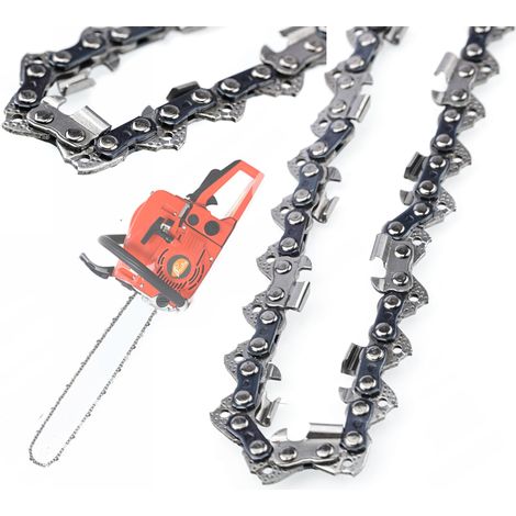 Rosfix Kettensägekette 20" – 76 Treibglieder, 0.325" Teilung, 1,5 mm Nut Halbmeißel, 65Mn Stahl Vibrationsarm & Rückschlagschutz Ersatzkette für Motorsäge