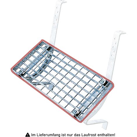Iller Laufrost, Trittrost 60x25cm feuerverzinkt