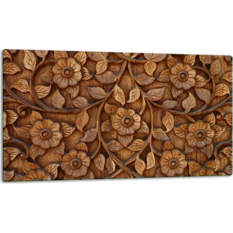 Tagliere in vetro 52x30 cm in legno (1/5)
