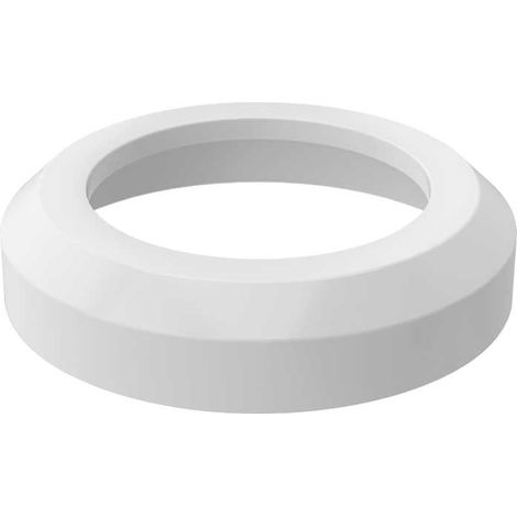 BOCCHETTA MURALE POUR COUDE WC 90° BLANC Ø110 x H.3,6 mm