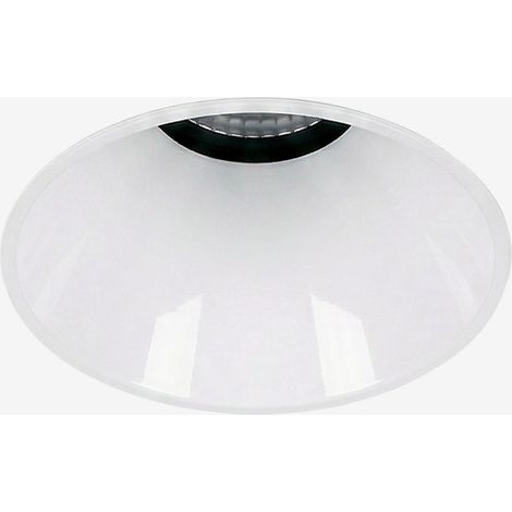 SKLUM Downlight LED Einbaustrahler rahmenlos trimless rund Ø3,6 cm aus Aluminium Orelva Weiss (1/5)