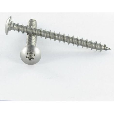 Vis Penture 6X40 TORX T30 Filetage total Inox A4-100 pièces - Vis Penture 6X40 TORX T30 Filetage total Inox A4-100 pièces