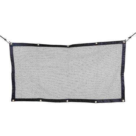 Filet de sécurité en maille pour chien, barrière de protection flexible pour animaux de compagnie, compatible avec les camions, SUV et autres véhicules. (1/3)