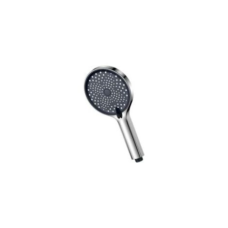 Soffione doccia a pioggia ad alta pressione, design moderno e lussuoso cromato, soffione doccia per bagno sostituibile e regolabile. - Crezuo (1/4)
