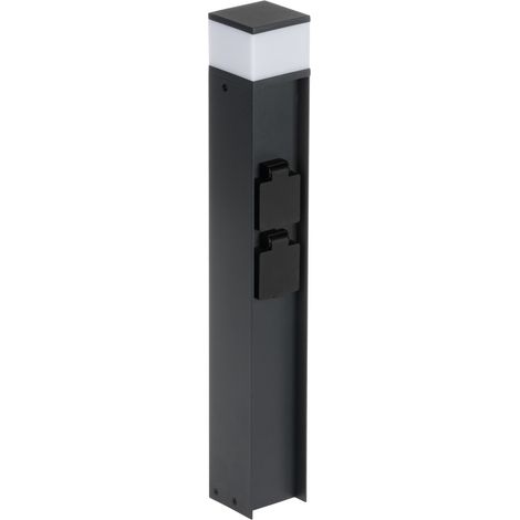 Lampade esterne LED  Nera – Alluminio – Rimpiazzabile  IP44  500 500 mm (1/5)