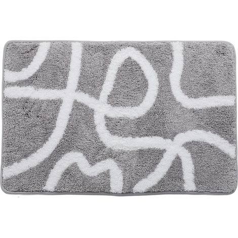 Bath Mat Strong Water Absorbent Prevent Slip Bathroom Floor Mat for Home Entryway 50 X 80cm Type B 50 X 80cm (1/4)