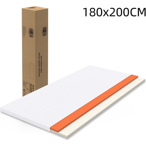 Matratze 180x200cm 5cm dick schlanke minimalistische Matratze abnehmbarer Bezug hochwertiger Gelschaum multifunktionale Matratze