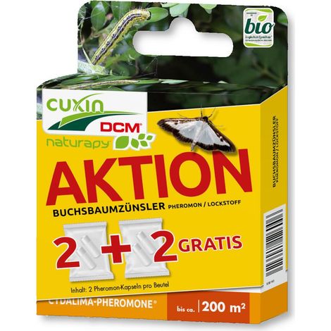 Cuxin DCM Naturapy Buchsbaumzünsler Pheromon 2x2 Kapseln
