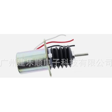AM124380 fuel shut-off solenoid valve is suitable for John Deere 3375, 375, 675, 655, 755, and 855 fuel cutoff valves. (1/2)