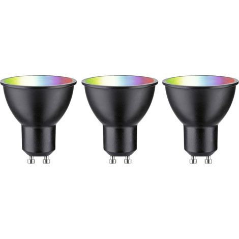 29153 Home Ampoule à LED GU10 CEE: F (A - G) 4.8 W RVBB noir (mat) R604362 (1/6)
