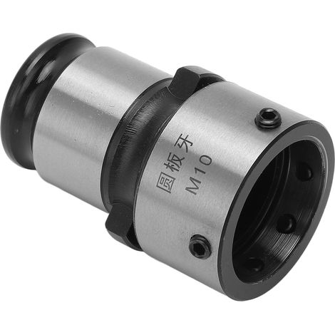 Mandrin pour filière ronde 31mm acier carbone serrage ferme stable outil tour précis taraudage 1 mandrin + 1 clé hex (1/5)