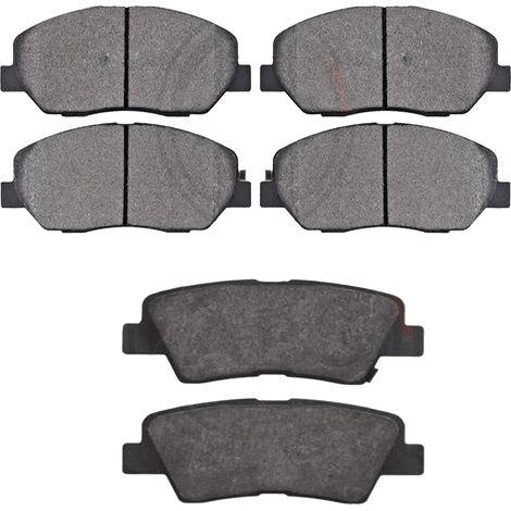 KIT PASTIGLIE FRENO ANTERIORI E POSTERIORI compatibile con TOYOTA ALPHARD / VELLFIRE (H3) / PASTIGLIE FRENANTI AUTO OEM P 83 145,P 83 166 / SOSTITUZIONE DIRETTA / BASSA POLVERE / SILENZIOSO