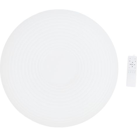 Plafonnier LED à intensité variable, moderne, avec télécommande, pour le soin des yeux, lampe encastrée, économie d'énergie, pour salon, cantine, 20 cm (1/5)