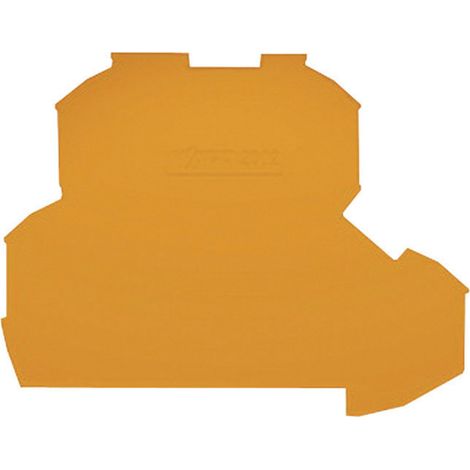 WAGO 2002-2292 Abschluss- und Trennplatte Orange 1 St.