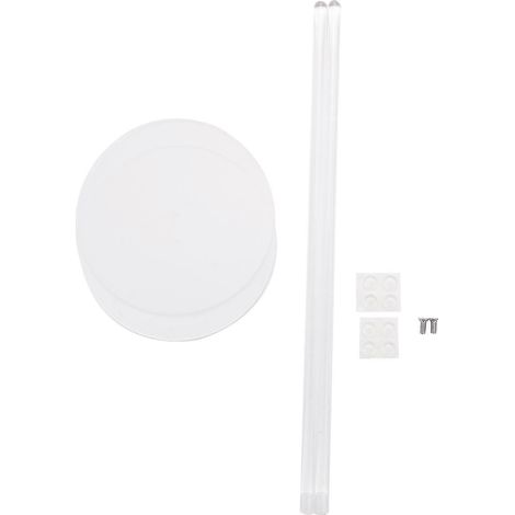 Set mit 2 durchsichtigen Acryl-Donut-Ausstellungsständern, 15,2 cm runden Donut-Ständern für Bagels, Desserts, für Weihnachten, Hochzeit, Geburtstag (1/5)
