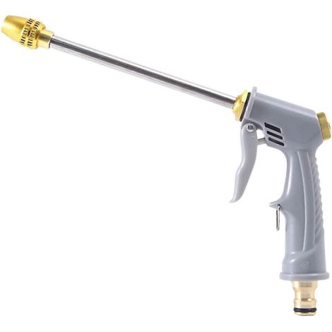 High Pressure Power Water Spray Gun Nozzle Wand Attachment Garden Hose for Cleaning Car, Garden, Gift for Family-- (1/5)