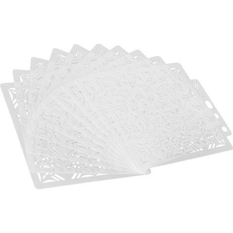 Petit gabarit de mandala, gabarit de découpe pour masquage de dessin, gabarit de mandala à motif pulvérisé (1/5)