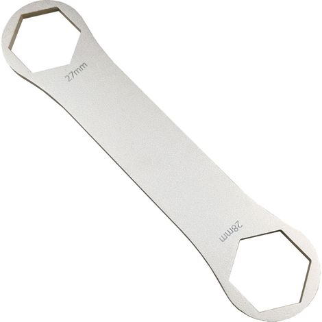 Llave de suspensión para bicicleta de acero inoxidable, herramienta para quitar la tapa superior