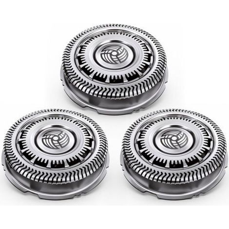 3 Ersatzklingen für Philips Rasierer der Serie S9000 – Kompatibel mit den Modellen S8860, S9911, S9731, S9711, S9511 usw. – Eine Klinge, eine Scherfolie