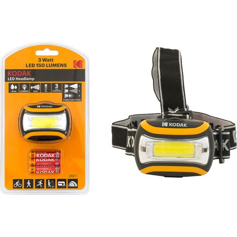 Kodak Torcia led da testa 150 lumens 3W headlamp 30413863/B (1/5)