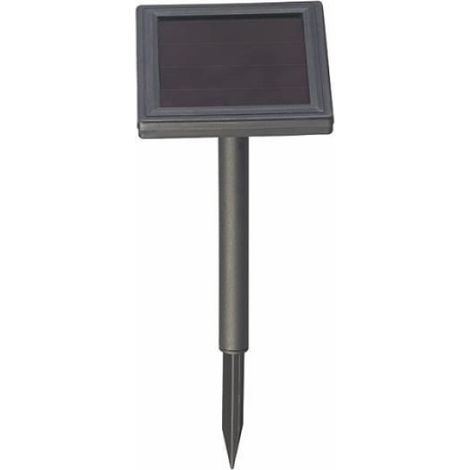 Guirlande lumineuse - Lunartec - Solaire - 300 LED - Blanc chaud - 12 fils effet cascade (1/2)