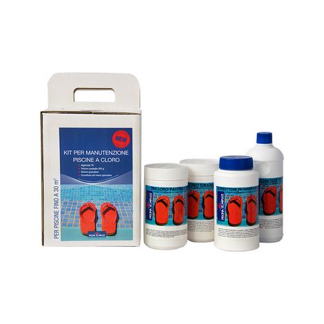 Kit mantenimento a cloro fino a 30 m3