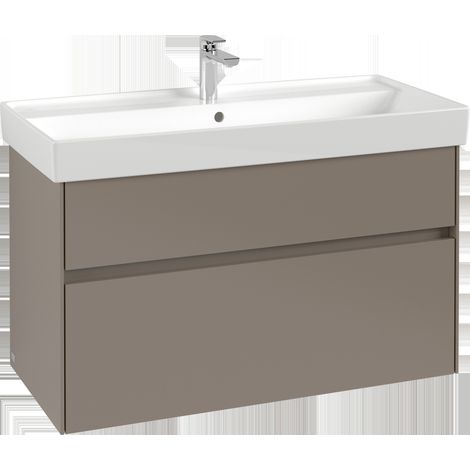 Villeroy & Boch Collaro Meuble sous-lavabo, 2 tiroirs, lavabo au