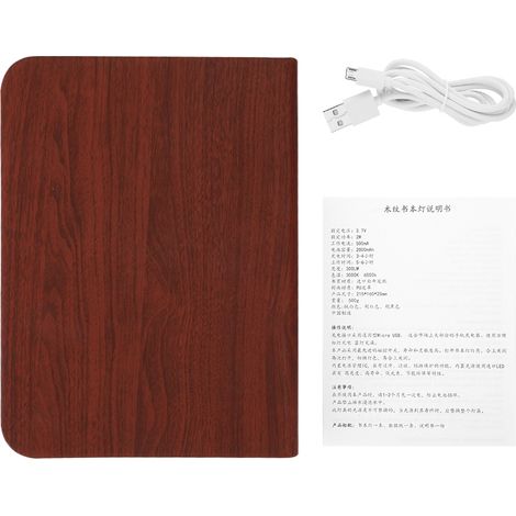 Lampe Livre LED Rechargeable USB - Mini Lumière de Bureau Pliable, Décoration de Table (1/5)