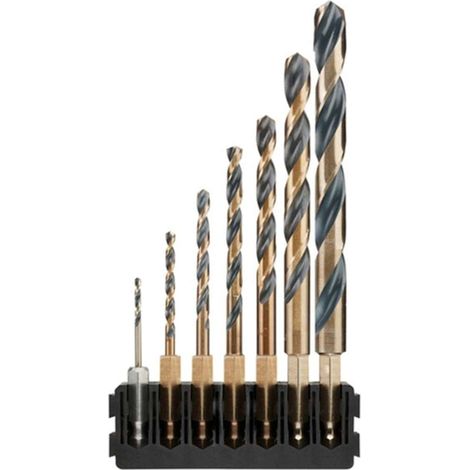 DeWALT - Juego de 7 brocas para metal DT70831