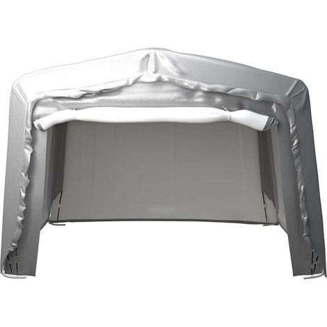 Maison Exclusive - Tenda Capannone 370x370 cm Grigio Acciaio