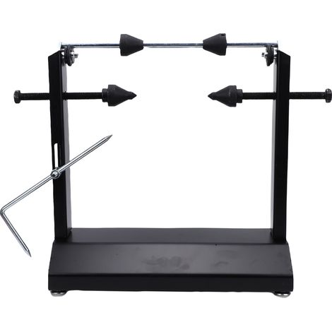 Support d'équilibrage de roue de moto, équilibreur de pneus robuste pour un alignement statique et dynamique (1/5)