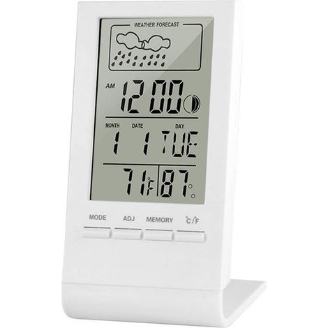 CX-220 Station météo numérique pour la maison et l'intérieur blanc H460 (1/5)
