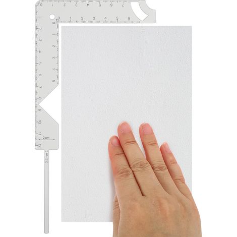 Guide de reliure en métal, règle précision 15 cm pour la (1/5)
