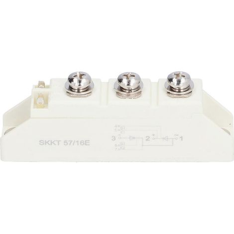 SKKT 57/16E Vollwellen-Diodenmodul, Generator-Spannungsbrückengleichrichter für Stromversorgung 1600 V