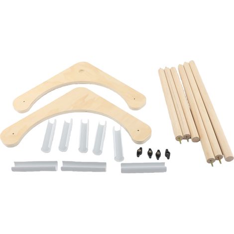 Support en bois pour cercle à broder, cadre à point de croix réglable, présentoir de table pour la couture (1/5)