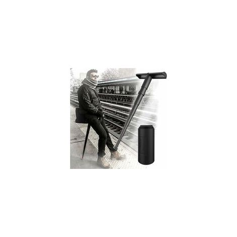 MINKUROW Sgabello Pieghevole Portatile Carico Massimo 200 Kg Sgabello Telescopico Regolabile In Altezza Per Attività All'aperto, Viaggi, Picnic, Giardino, Barbecue, Pesca, Escursionismo (1/5)