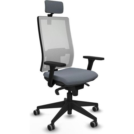 Piqueras y Crespo Horna chaise bureau noir confortable (1/3)