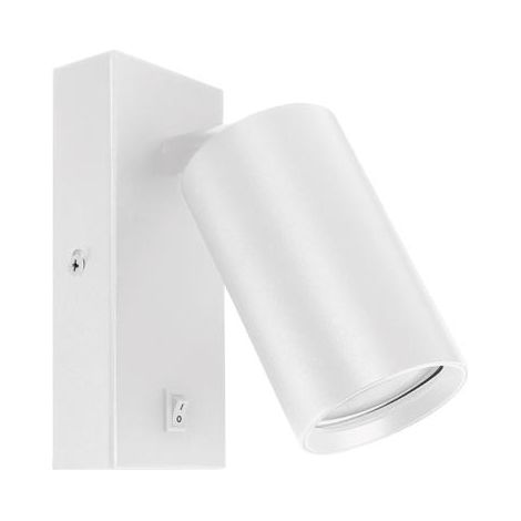 DARIA WLL GU10 WHITE CON INTERRUTTORE DA HOTEL (1/3)