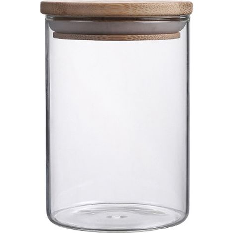 Bote De Vidrio - 600 Ml - Con Tapa Metálica - Para Alimentos - 1 Unidad (1/5)