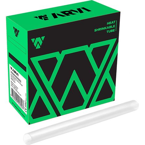 Boite De 15m De Gaine Thermorétractable Diamètre 2/1mm - Transparente - Restreint 2:1 - Paroi Fine - Arvi Tpac-2.0-tr (1/3)