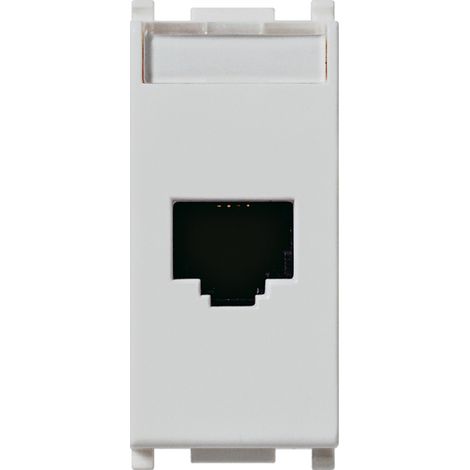 VIMAR - 14338.8.SL Conector RJ45 Netsafe Cat5e UTP Plata
