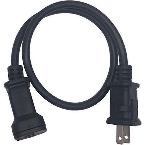 Rallonge électrique avec embouts étanches, câble d'alimentation mâle-femelle de 1 m (3,3 pi) (1/4)