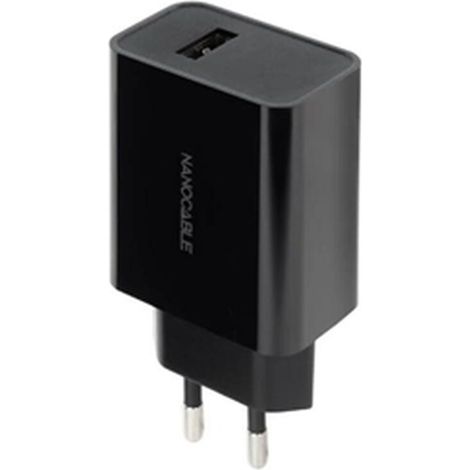 Caricatore Usb-c 5v/2,1a Nero Nanocable 10.10.2004 (1/3)