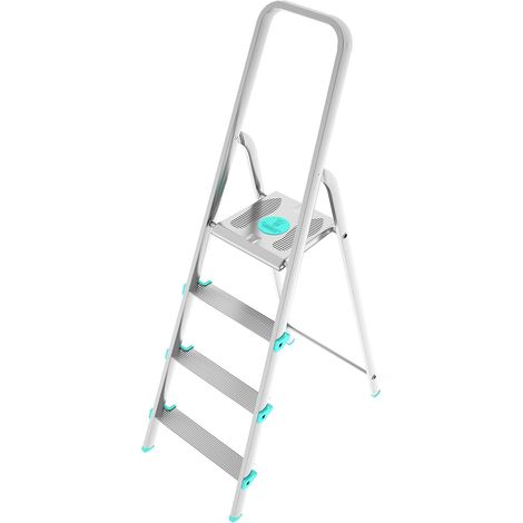Scala a 4 gradini ultraleggera e stabile ideale per casa mod.Libellula COLOMBO